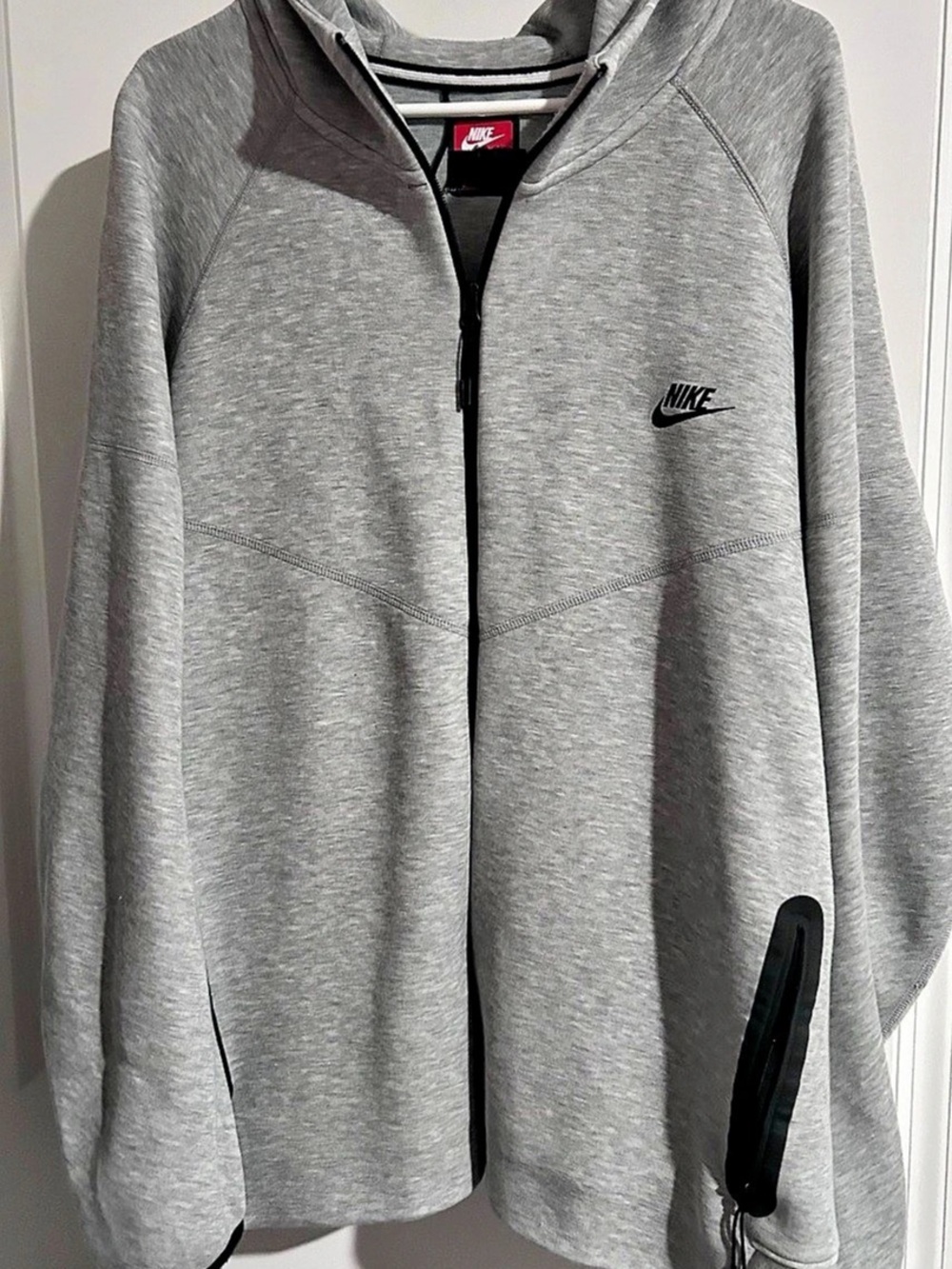 Nike Sportswear Tech Fleece Full-Zip Windrunner Hoodie Windrunner Hoodie Gray 4X